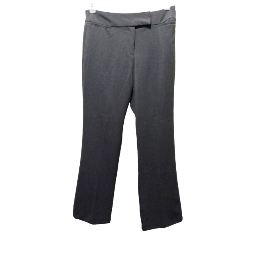 Vintage Women's First Option Gray Boot Legged Dress Trousers/Pants Sz 8